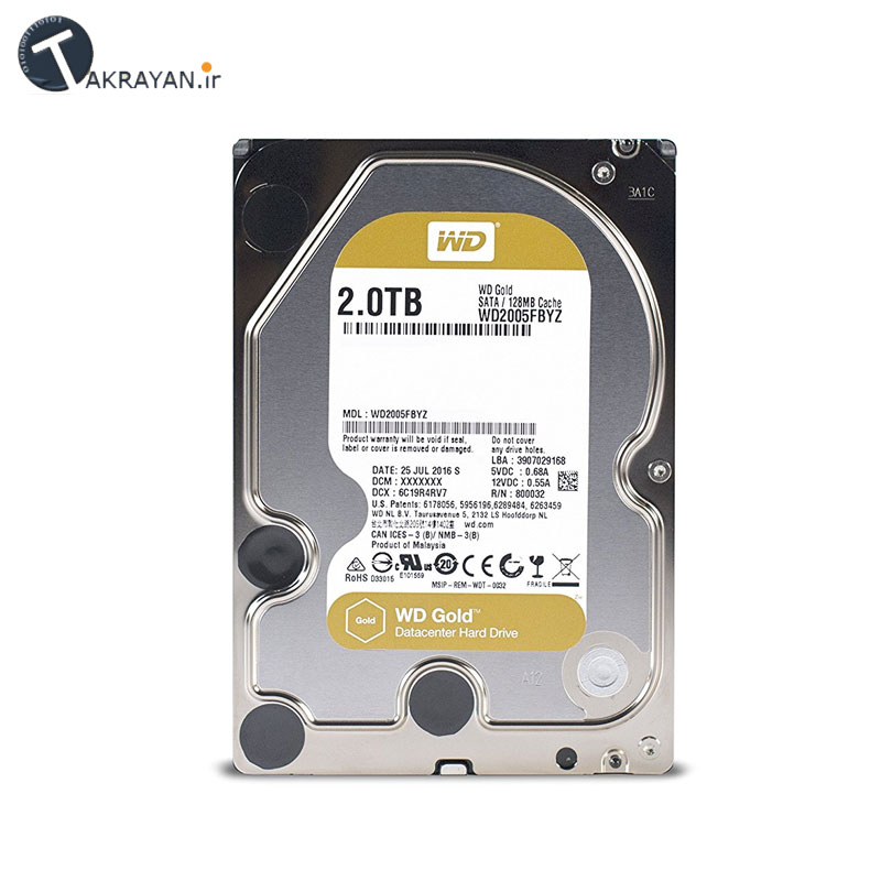 Western Digital Gold HDD 2TB